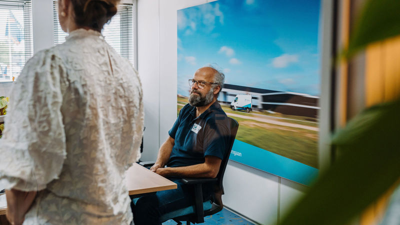 Mdw staand en zittend